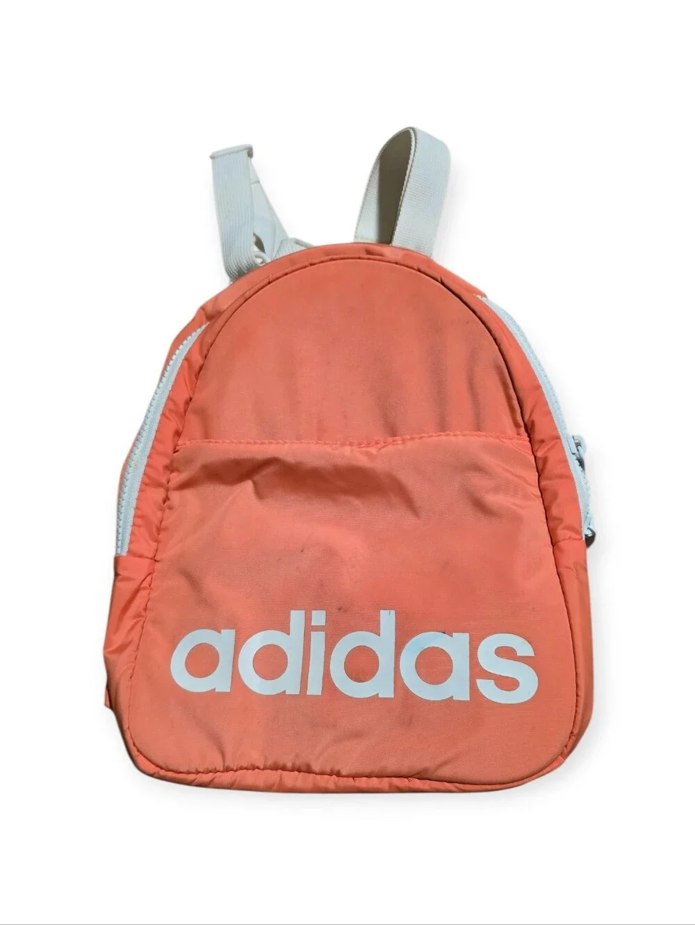 Adidas Women's Mini Sports Backpack in Coral - Picture 2 of 9